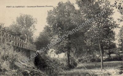 Carte postale ancienne La Chapelle Hermier — La Chaize-le-Vicomte (Vendée)