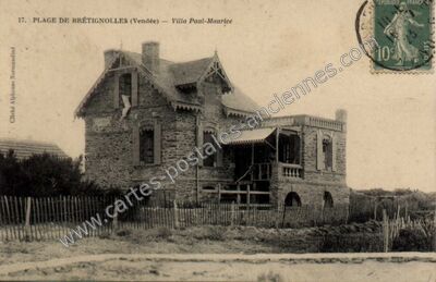 Carte postale ancienne Bretignolles — Chavagnes-en-Paillers (Vendée)