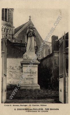 Carte postale ancienne Petit Séminaire Notre-Dame du Sceptre — Chavagnes-en-Paillers (Vendée)