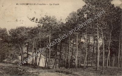 Carte postale ancienne Longeville — Longeville-sur-Mer (Vendée)