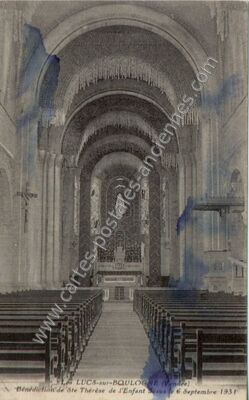 Carte postale ancienne Les Lucs-sur-Boulogne