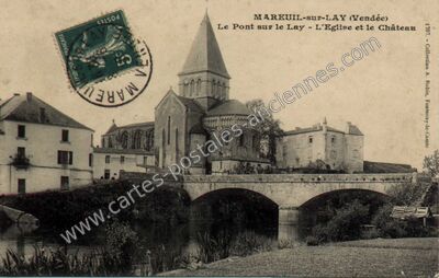 Carte postale ancienne Mareuil sur Lay — Mareuil-sur-Lay-Dissais (Vendée)