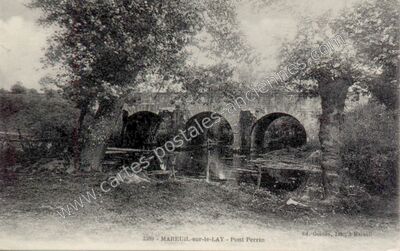 Carte postale ancienne Mareuil sur Lay — Mareuil-sur-Lay-Dissais (Vendée)