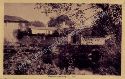 Carte postale ancienne Mareuil sur Lay — Mareuil-sur-Lay-Dissais (Vendée)