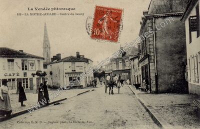 Carte postale ancienne La Vendée pittoresque — La Mothe Achard (Vendée)