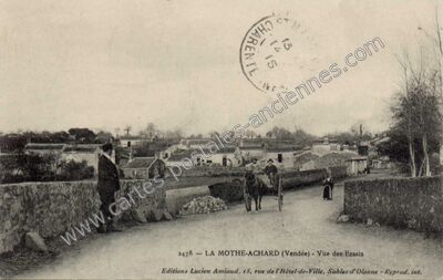 Carte postale ancienne Vue des Essais — La Mothe Achard (Vendée)