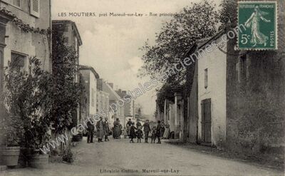 Carte postale ancienne Les Moutiers — Moutiers-sur-le-Lay (Vendée)