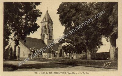 Carte postale ancienne Ile de Noirmoutier — Noirmoutier-en-l'Île (Vendée)