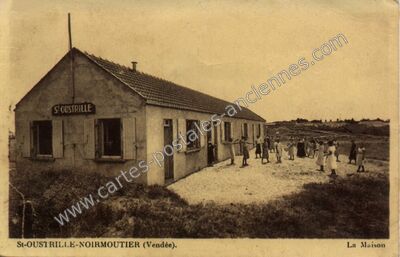 Carte postale ancienne St Oustrille Noirmoutier — Noirmoutier-en-l'Île (Vendée)