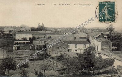 Carte postale ancienne Palluau