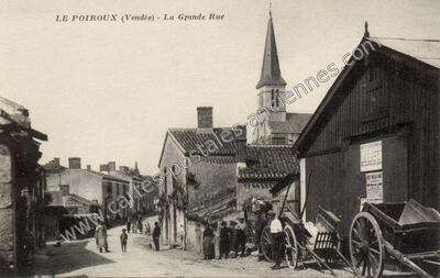 Carte postale ancienne Le Poiroux — Poiroux (Vendée)