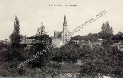 Carte postale ancienne Le Poiroux — Poiroux (Vendée)