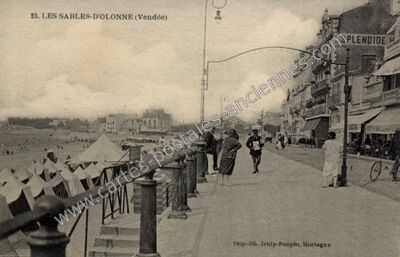 Carte postale ancienne Les Sables d'Olonne — Les Sables-d'Olonne (Vendée)