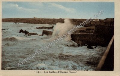 Carte postale ancienne Les Sables d'Olonne — Les Sables-d'Olonne (Vendée)