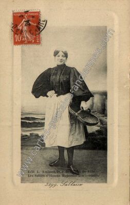 Carte postale ancienne Sablaise — Les Sables-d'Olonne (Vendée)