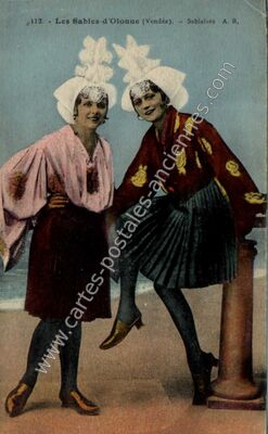 Carte postale ancienne Sablaises — Les Sables-d'Olonne (Vendée)