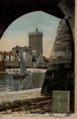 Carte postale ancienne La Tour d'Arundel — Les Sables-d'Olonne (Vendée)