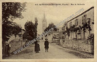 Carte postale ancienne Saint-Denis-la-Chevasse