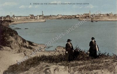 Carte postale ancienne Croix de Vie — Saint-Gilles-Croix-de-Vie (Vendée)