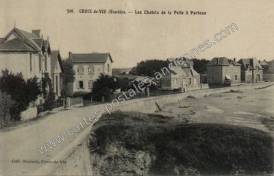 Carte postale ancienne Croix de Vie — Saint-Gilles-Croix-de-Vie (Vendée)
