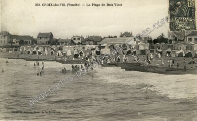 Carte postale ancienne Croix de Vie — Saint-Gilles-Croix-de-Vie (Vendée)