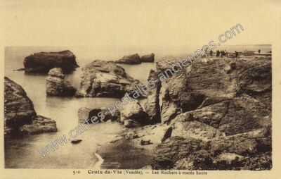 Carte postale ancienne Croix de Vie — Saint-Gilles-Croix-de-Vie (Vendée)