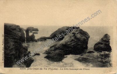 Carte postale ancienne Sion — Saint-Hilaire-de-Riez (Vendée)