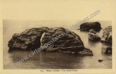 Carte postale ancienne Sion — Saint-Hilaire-de-Riez (Vendée)