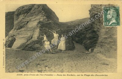 Carte postale ancienne Sion — Saint-Hilaire-de-Riez (Vendée)