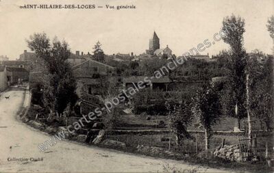 Carte postale ancienne Vue générale — Saint-Hilaire-des-Loges (Vendée)