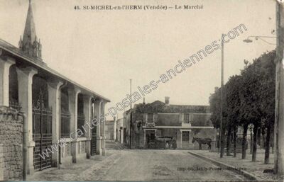 Carte postale ancienne Saint Michel en L