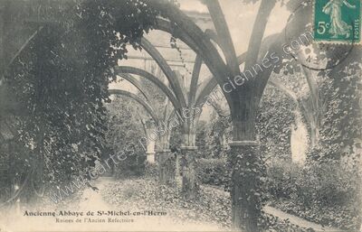 Carte postale ancienne St Michel en l'Herm — Saint Michel en L (Vendée)