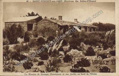 Carte postale ancienne Saint-Vincent-sur-Jard