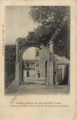 Carte postale ancienne St Hilaire de Talmont — Talmont-Saint-Hilaire (Vendée)
