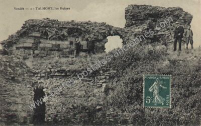 Carte postale ancienne Talmont — Talmont-Saint-Hilaire (Vendée)
