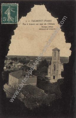Carte postale ancienne Talmont — Talmont-Saint-Hilaire (Vendée)