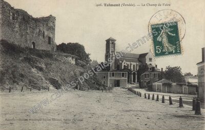 Carte postale ancienne Talmont — Talmont-Saint-Hilaire (Vendée)
