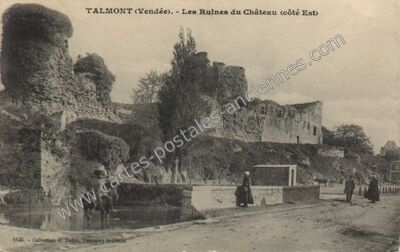 Carte postale ancienne Talmont — Talmont-Saint-Hilaire (Vendée)