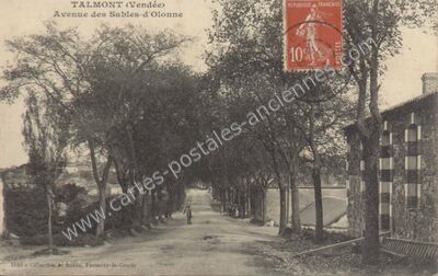 Carte postale ancienne Talmont — Talmont-Saint-Hilaire (Vendée)