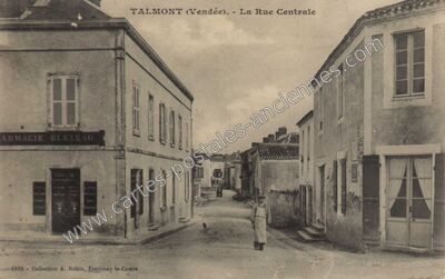 Carte postale ancienne Talmont — Talmont-Saint-Hilaire (Vendée)