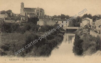 Carte postale ancienne Talmont — Talmont-Saint-Hilaire (Vendée)