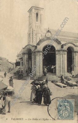 Carte postale ancienne Talmont — Talmont-Saint-Hilaire (Vendée)