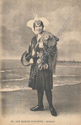Carte postale ancienne Sablaise — Les Sables-d'Olonne (Vendée)