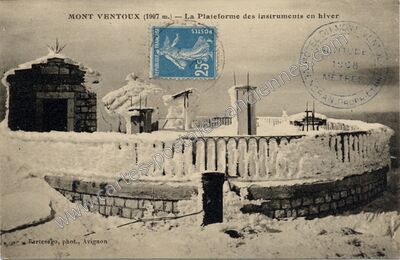 Carte postale ancienne Lont Ventoux — Beaumont-du-Ventoux (Vaucluse)