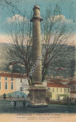 Carte postale ancienne Vaucluse — Fontaine-de-Vaucluse (Vaucluse)