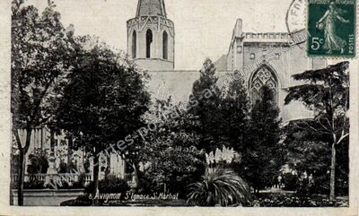 Carte postale ancienne S'Ignace S.Martial — Avignon (Vaucluse)