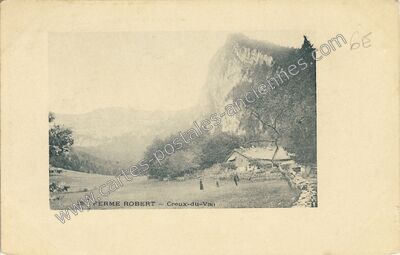 Carte postale ancienne Ferme Robert — Hyères (Var)
