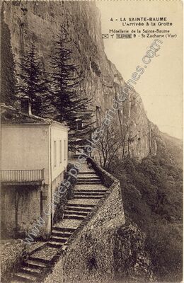 Carte postale ancienne La Ste Baume — Saint Maximin la Sainte (Var)
