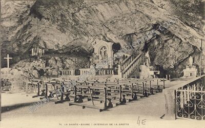 Carte postale ancienne La Ste Baume — Saint Maximin la Sainte (Var)
