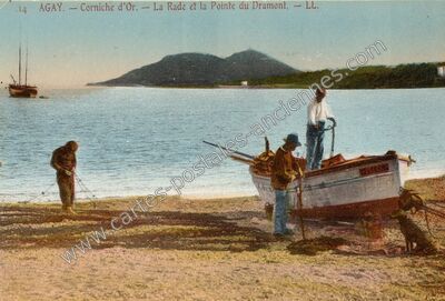 Carte postale ancienne Agay — Saint-Raphaël (Var)